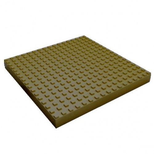 Тактильная плитка с квадратными рифами 400x400x50 зеленая
